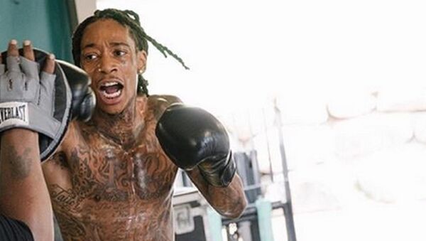 Wiz Khalifa has been trainig to become an MMA fighter for several years and is taking the challenge seriously - Sputnik International