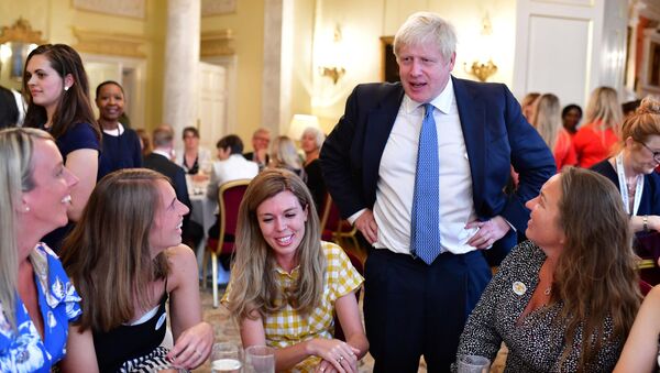 Britain's Prime Minister Boris Johnson at 10 Downing Street - Sputnik International