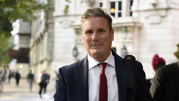 Keir Starmer, Britain's main opposition Labour Party Shadow Secretary of State for Exiting the European Union, in central London, Tuesday Aug. 27, 2019 - Sputnik International