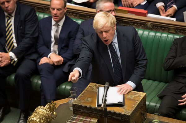 Boris Johnson's Rhetoric Designed to Win Support From Leavers Whenever General Election Takes Place - Pro-Brexit Activist Boris Johnson's Rhetoric Designed to Win Support From Leavers Whenever General Election Takes Place - Pro-Brexit Activist - Sputnik International