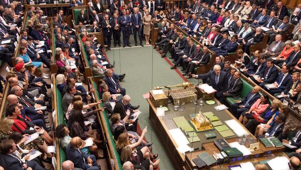 Britain's Prime Minister Boris Johnson at House of Commons in London - Sputnik International