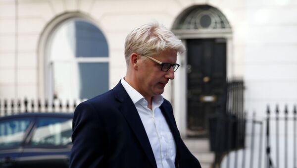 Britain's former Minister of State for Business, Energy and Industrial Strategy Department and Education Department Jo Johnson leaves his home in London, Britain, September 5, 2019 - Sputnik International