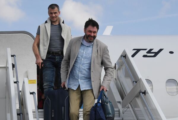 Vyshinsky Says Will Stay in Journalism, Has New Ideas Vyshinsky Says Will Stay in Journalism, Has New Ideas - Sputnik International