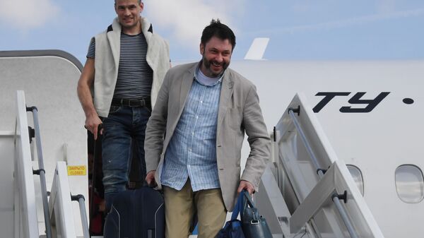 RIA Novosti Ukraine portal head Kirill Vyshinsky - Sputnik International