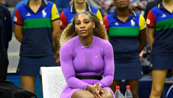 Serena Williams of the USA after losing to Bianca Andreescu of Canada - Sputnik International
