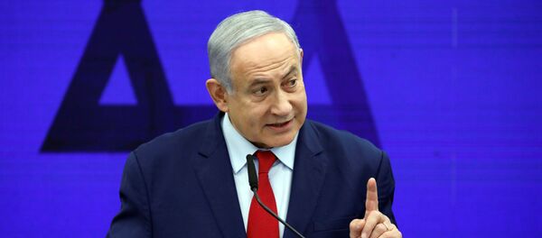 Israeli Prime Minister Benjamin Netanyahu delivers a statement in Ramat Gan, near Tel Aviv, Israel September 10, 2019.  - Sputnik International