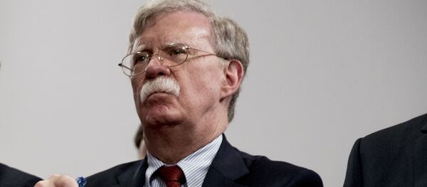 National Security Adviser John Bolton attends a meeting with President Donald Trump as he meets with Indian Prime Minister Narendra Modi at the G-7 summit in Biarritz, France, 26 August 2019. National Security Adviser John Bolton attends a meeting with President Donald Trump as he meets with Indian Prime Minister Narendra Modi at the G-7 summit in Biarritz, France, 26 August 2019. - Sputnik International