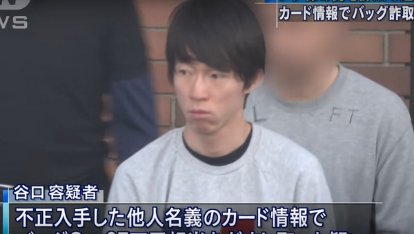 34-year-old Yusuke Taniguchi arrested for allegedly stealing 1,300 customers' credit card info - Sputnik International