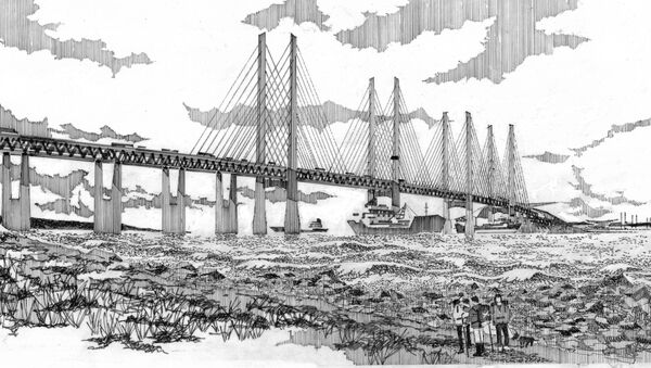 The proposed bridge from Scotland to Northern Ireland - Sputnik International