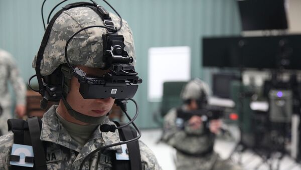U.S. Army virtual reality training  - Sputnik International