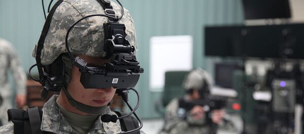 U.S. Army virtual reality training U.S. Army virtual reality training - Sputnik International