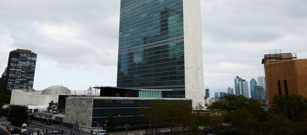 The United Nations Headquarters in the run-up to the 70th UN General Assembly session The United Nations Headquarters in the run-up to the 70th UN General Assembly session - Sputnik International