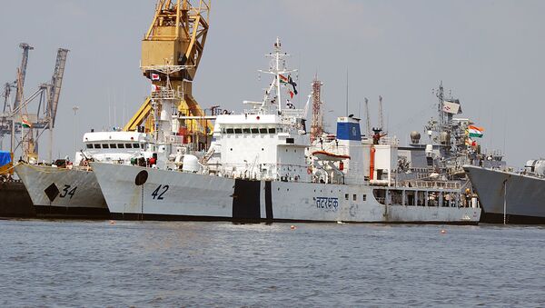 Indian coast guard ships - Sputnik International