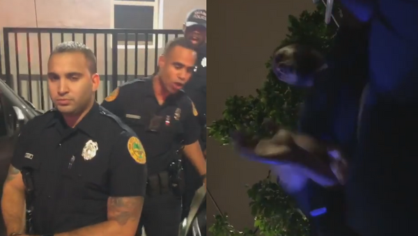 Miami Police Department officers caught on camera arresting and reportedly attacking local man for recording them  - Sputnik International