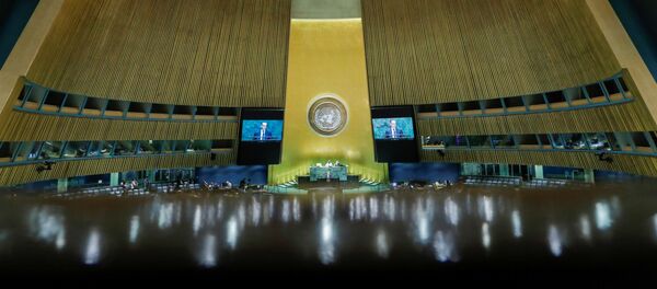 Germany's Foreign Affairs Minister Heiko Maas addresses the 74th session of the United Nations General Assembly at U.N. headquarters in New York City, New York, U.S., September 25, 2019 Germany's Foreign Affairs Minister Heiko Maas addresses the 74th session of the United Nations General Assembly at U.N. headquarters in New York City, New York, U.S., September 25, 2019 - Sputnik International