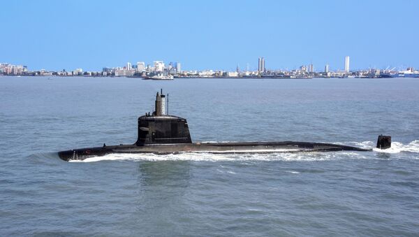 Indian Navy Set to Induct Superior Stealth Submarine Amid Power Battle in Indian Ocean - Sputnik International