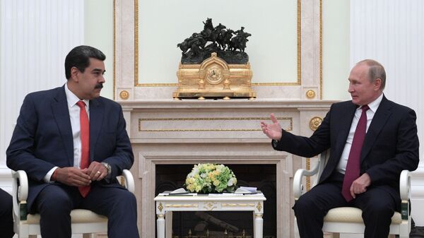 Venezuelan President Nicolas Maduro held talks with Russian President Vladimir Putin in Moscow. - Sputnik International