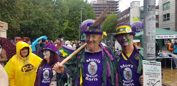 Protesters Gather in Manchester as Conservative Conference 2019 Kicks Off - Photos Protesters Gather in Manchester as Conservative Conference 2019 Kicks Off - Photos - Sputnik International