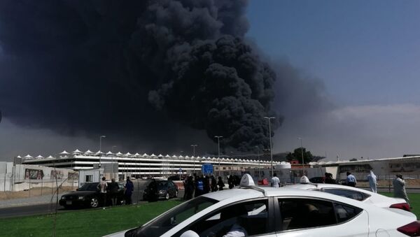 Fire Breaks Out at Train Station in Jeddah, Saudi Arabia - Sputnik International