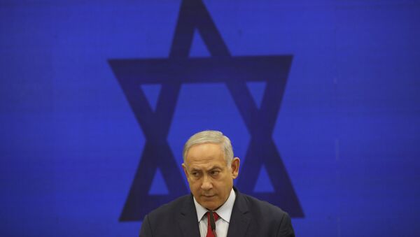  In this Tuesday, Sept. 10, 2019 file photo, Israeli Prime Minister Benjamin Netanyahu, speaks during a press conference in Tel Aviv, Israel - Sputnik International