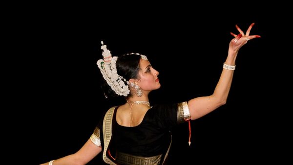 Sitara Thobani Odissi classical dance mudra India - Sputnik International