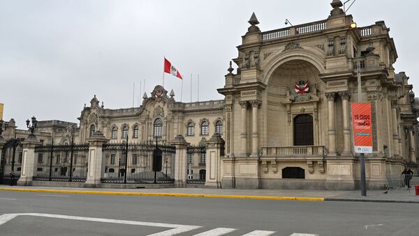 View of the Government Palace in Lima, on October 1, 2019, a day after Peruvian President Martin Vizcarra dissolved the parliament - Sputnik International