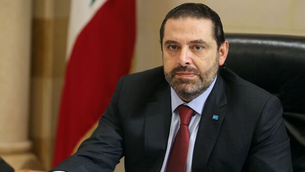 Lebanese Prime Minister Saad al-HarirI is seen during the meeting to discuss a draft policy statement at the governmental palace in Beirut, Lebanon February 6, 2019 - Sputnik International