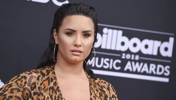 Demi Lovato at 2018 Billboard Music Awards - Arrivals - Sputnik International