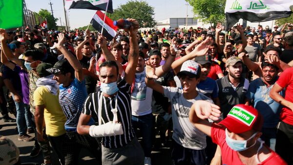 Anti-Government Protests in Baghdad, Iraq - Sputnik International