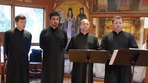 Russia's a cappella Konevets Quartet - Sputnik International