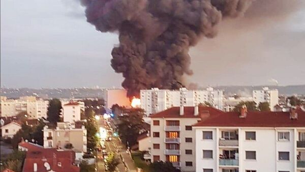 Another fire, this time to Villeurbanne - Sputnik International