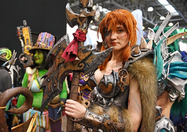 Cosplayers during the IgroMir 2019 exhibition and the Comic Con Russia 2019 festival in Moscow - Sputnik International