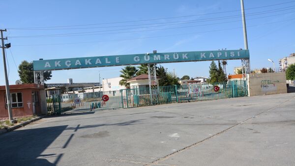 Akçakale district on the Turkish-Syrian border - Sputnik International