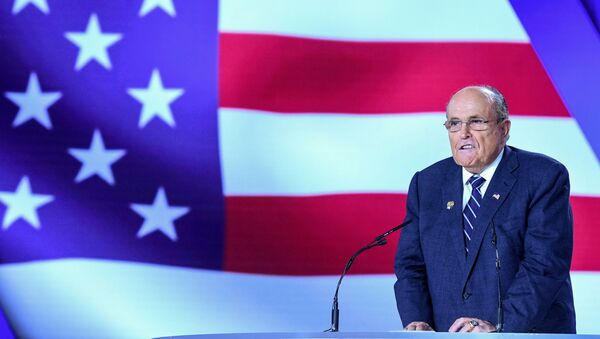 Trump personal attorney Rudolph W. Giuliani  - Sputnik International