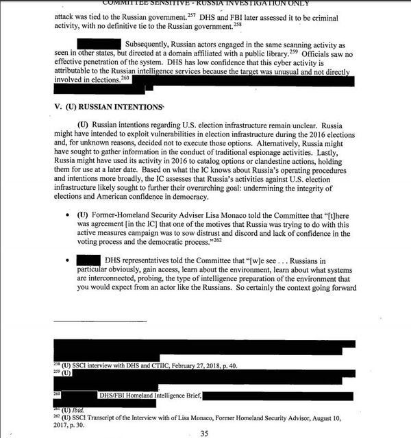 ‘Intentions Remain Unclear’: US Committee Publishes Report on ‘Russian Meddling’ in 2016 Elections - Sputnik International