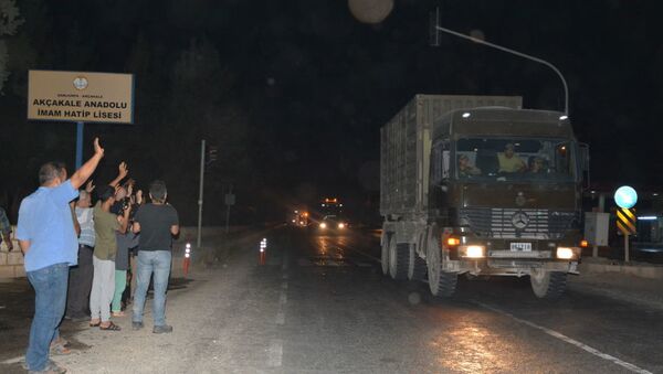 Turkish troops in Syria - Sputnik International