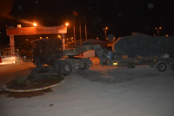 Turkey Moves More Forces to Syrian Border – Photos - Sputnik International