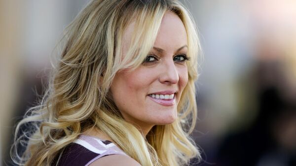 In this Oct. 11, 2018, file photo, adult film actress Stormy Daniels attends the opening of the adult entertainment fair 'Venus' in Berlin, Germany. - Sputnik International