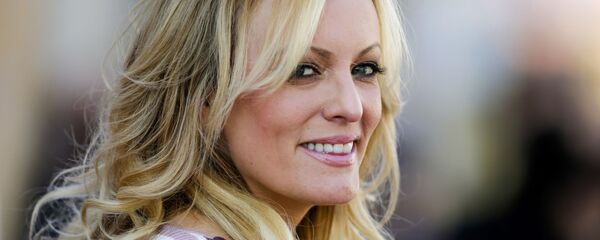 In this Oct. 11, 2018, file photo, adult film actress Stormy Daniels attends the opening of the adult entertainment fair 'Venus' in Berlin, Germany. - Sputnik International