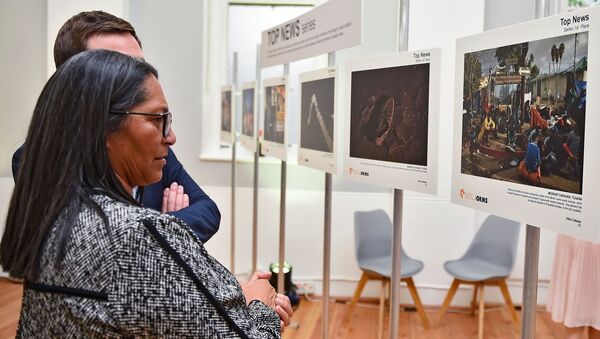 The exhibition of the Andrei Stenin Photo Contest winners in South Africa's Cape Town - Sputnik International