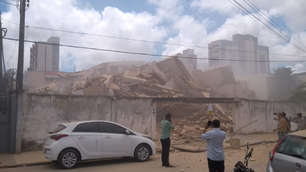 Building Collapse at Fortaleza - Sputnik International