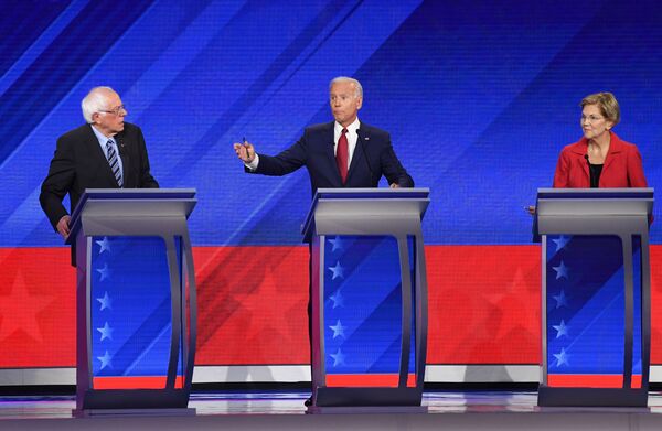 Newt Gingrich In Op-ed Heralds ‘Death of the Democratic Party’ In Wake of Primary Debate Newt Gingrich In Op-ed Heralds ‘Death of the Democratic Party’ In Wake of Primary Debate - Sputnik International