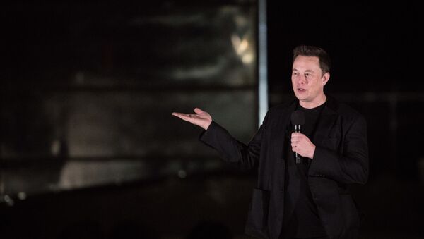 SpaceX CEO Elon Musk gives an update on the next-generation Starship spacecraft at the company's Texas launch facility on September 28, 2019 in Boca Chica near Brownsville, Texas - Sputnik International