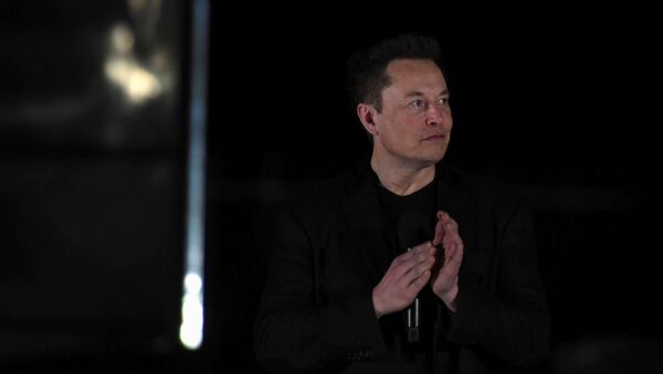 SpaceX's Elon Musk gives an update on the company's Mars rocket Starship in Boca Chica, Texas U.S. September 28, 2019 - Sputnik International