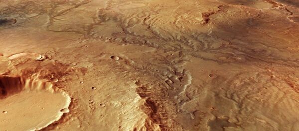 ESA's Mars Express orbiter has captured some stunning images of dry riverbeds on Mars ESA's Mars Express orbiter has captured some stunning images of dry riverbeds on Mars - Sputnik International