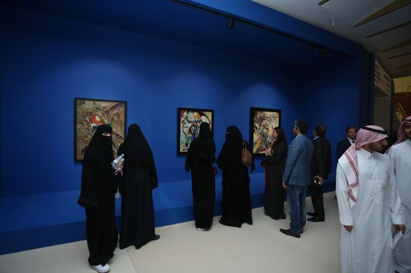 Masterpieces of Russian Fine Art Displayed in Riyadh During Putin's State Visit - Photos - Sputnik International