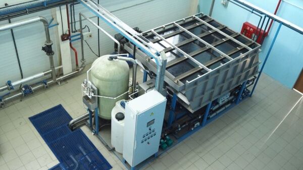 Water treatment facility designed by scientists at Tomsk Polytechnic University. - Sputnik International