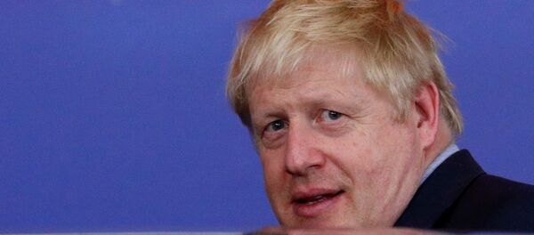 Britain's Prime Minister Boris Johnson leaves the European Council after the Brexit-dominated European Union leaders summit in Brussels, Belgium October 18, 2019. Britain's Prime Minister Boris Johnson leaves the European Council after the Brexit-dominated European Union leaders summit in Brussels, Belgium October 18, 2019. - Sputnik International
