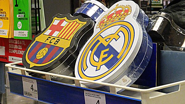 Real Madrid and Barcelona F.C.B. - Sputnik International