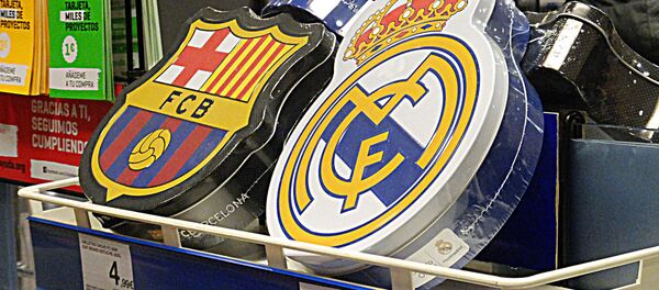 Real Madrid and Barcelona F.C.B. - Sputnik International